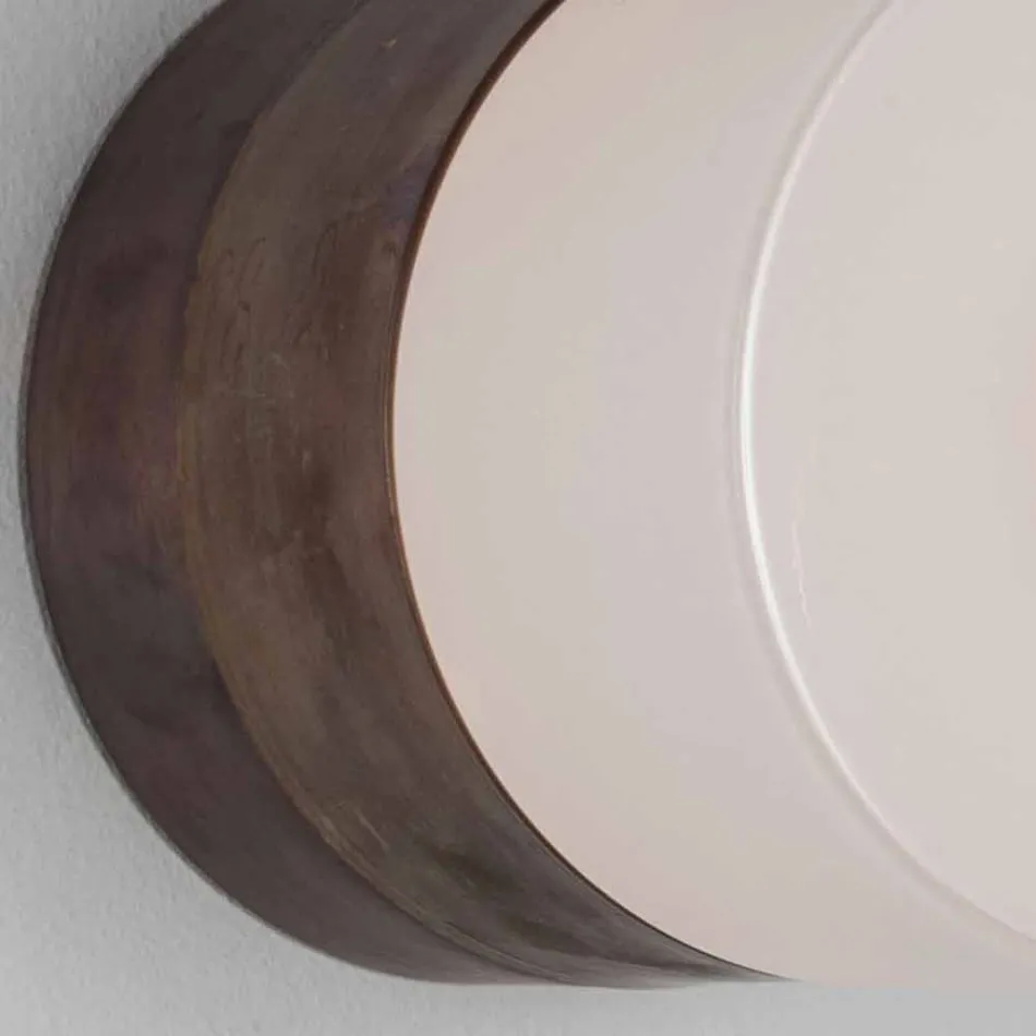 Toscot Chapeau! Lâmpada artesanal de parede / teto feita na Toscana Viadurini