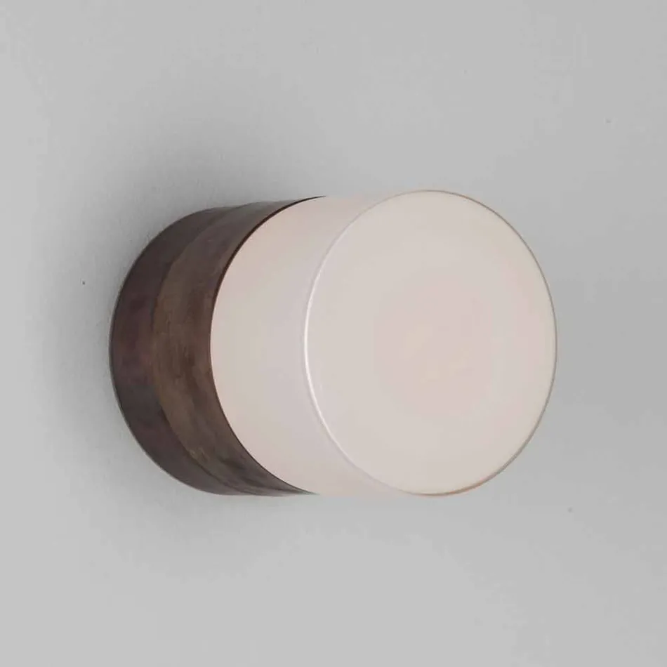 Toscot Chapeau! Lâmpada artesanal de parede / teto feita na Toscana Viadurini