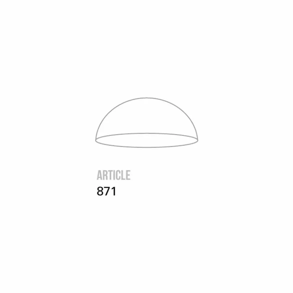 Lâmpada de suspensão grande de Toscot Notorius Viadurini