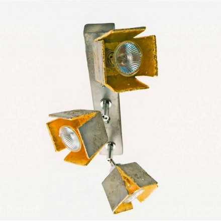 Toscot Plate reglette 3 luzes direcionais feitas na Toscana Viadurini