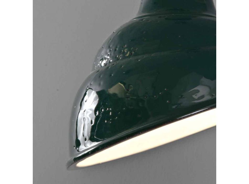 Lâmpada pendurada Toscot Torino com placa oblíqua Viadurini