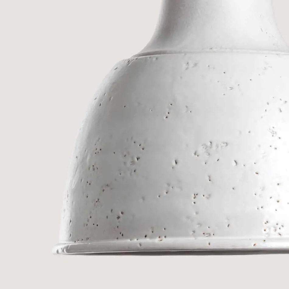 Lâmpada de suspensão de terracota artesanal Toscot Torino Viadurini