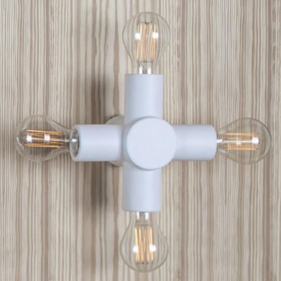 Candeeiro de parede Toscot Traffic em cerâmica com diferentes acabamentos produzido na Toscana Viadurini