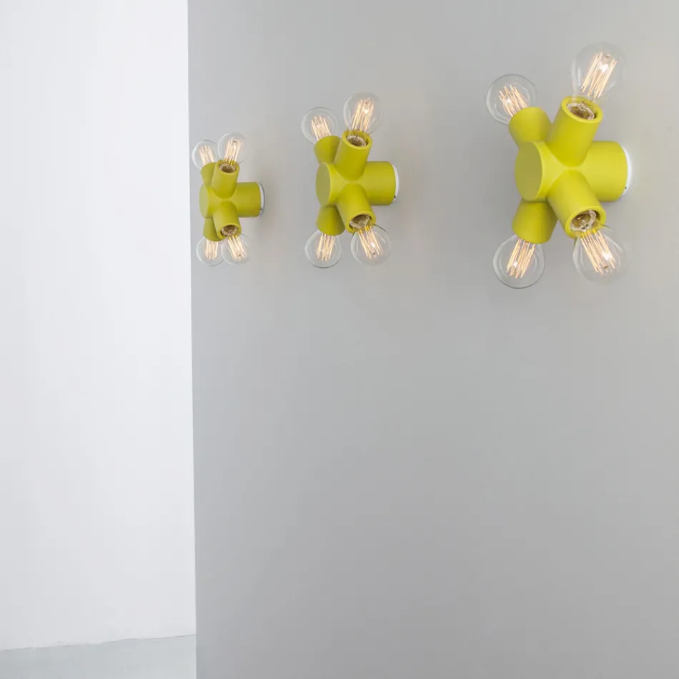 Candeeiro de parede Toscot Traffic em cerâmica com diferentes acabamentos produzido na Toscana Viadurini