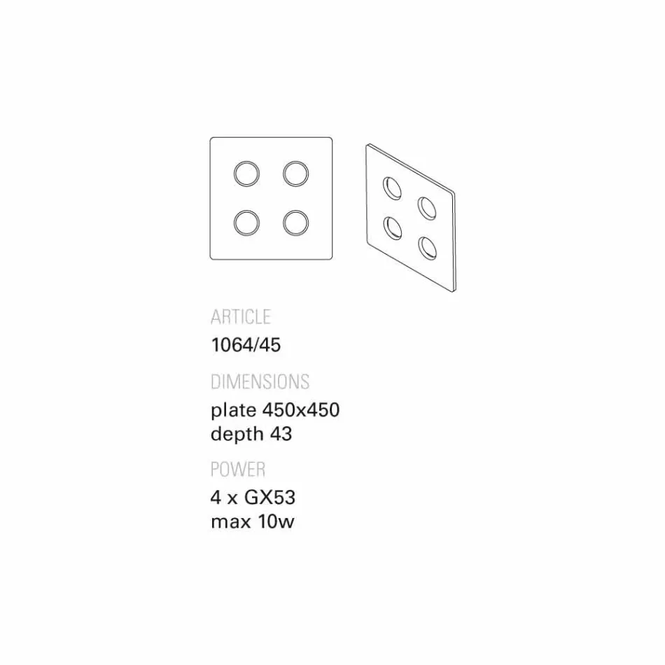 Lâmpada de parede projeto Toscot Vivaldi em terracota feita na Itália Viadurini