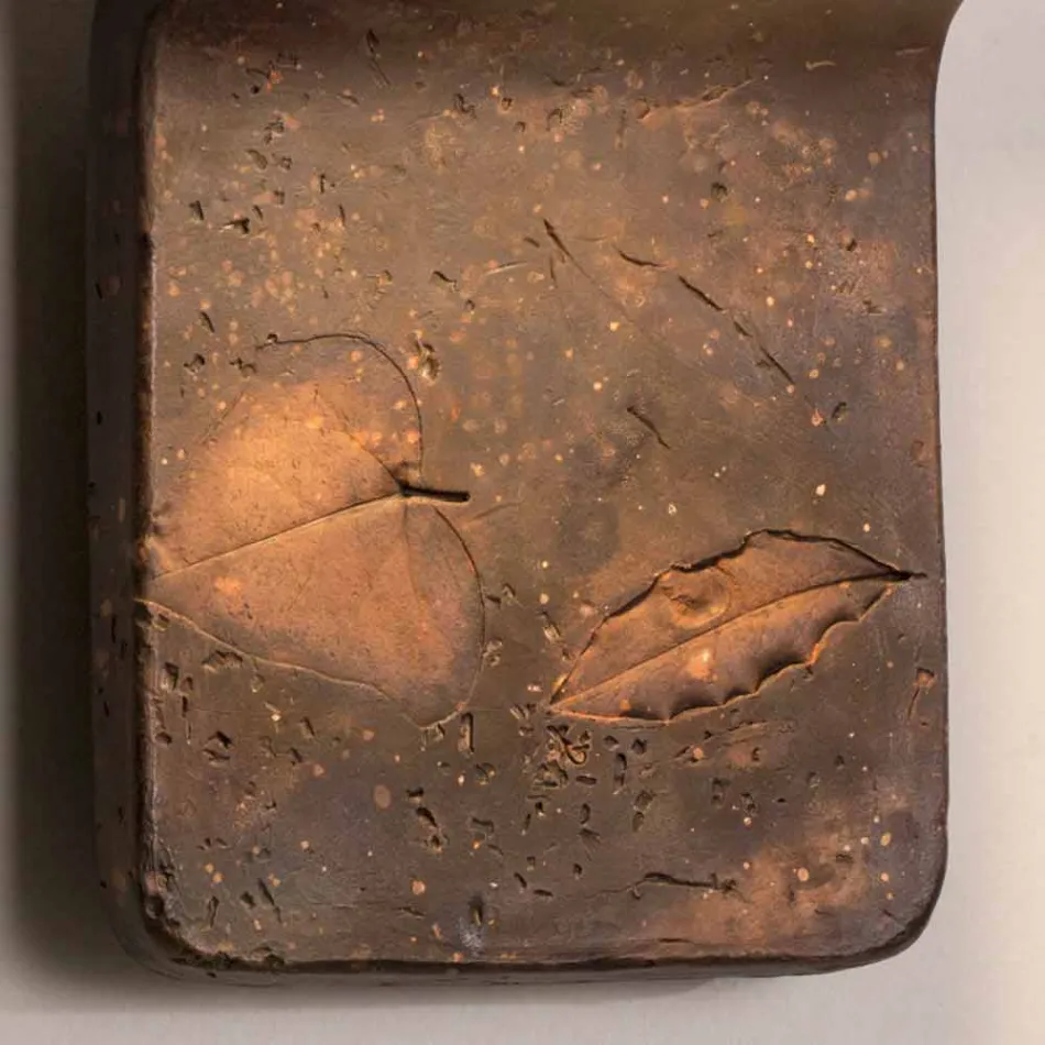 Candeeiro de parede artesanal de terracota Toscot Vivaldi em Itália Viadurini