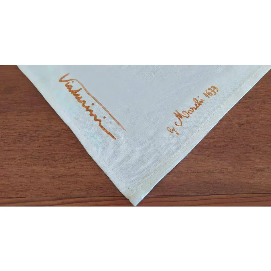 Toalha de mesa de algodão artesanal Peça artesanal com estampa exclusiva - Viadurini by Marchi Viadurini
