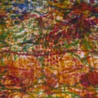 Toalha de mesa de algodão artesanal Impressão artesanal de uma peça - Marcas Viadurini