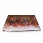 Toalha de mesa de algodão artesanal Impressão artesanal de uma peça - Marcas Viadurini