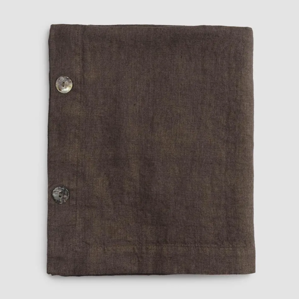 Toalha de Mesa Modular em Linho Colorido com Casas de Botão e 10 Botões - Mediterrâneo Viadurini