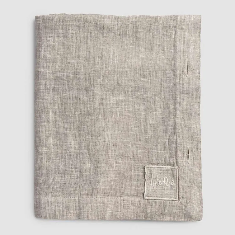 Toalha de Mesa Modular em Linho Colorido com Casas de Botão e 10 Botões - Mediterrâneo Viadurini