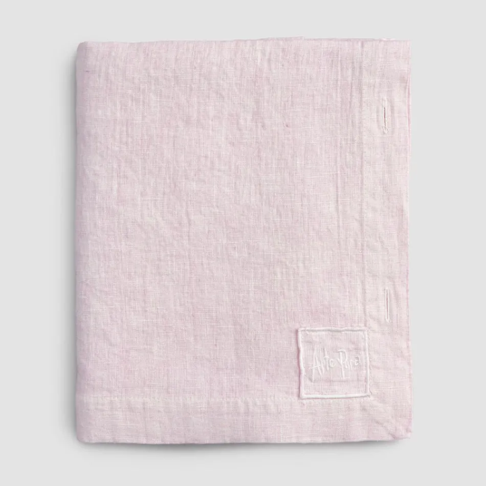 Toalha de Mesa Modular em Linho Colorido com Casas de Botão e 10 Botões - Mediterrâneo Viadurini