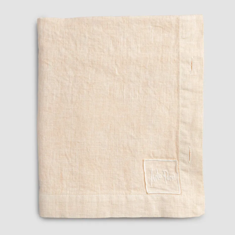 Toalha de Mesa Modular em Linho Colorido com Casas de Botão e 10 Botões - Mediterrâneo Viadurini