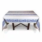 Toalha de mesa de arte com design impresso à mão de alto artesanato italiano - marcas registradas Viadurini
