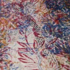 Toalha de mesa de arte italiana com uma peça de algodão estampado à mão - Marcas Viadurini