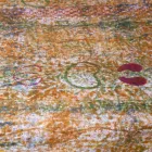 Toalha de mesa de arte italiana com uma peça de algodão estampado à mão - Marcas Viadurini