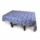 Toalha de mesa de linho artesanal italiana 100% com estampa de uma peça - Marcas Viadurini