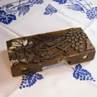 Toalha de Mesa de Linho Artística Alta com Impressão Italiana de Mão Artística - Marcas Viadurini