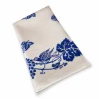 Toalha de Mesa de Linho Artística Alta com Impressão Italiana de Mão Artística - Marcas Viadurini