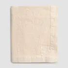 Toalha de Mesa Retangular de Linho com Casas de Botão e 12 Botões Luxo - Mediterrâneo Viadurini