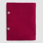 Toalha de Mesa Retangular de Linho com Casas de Botão e 12 Botões Luxo - Mediterrâneo Viadurini