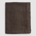 Toalha de Mesa Retangular de Linho com Casas de Botão e 12 Botões Luxo - Mediterrâneo Viadurini