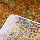 Toalha de mesa artesanal italiana de alta qualidade em algodão estampado à mão - marcas registradas Viadurini