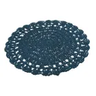 Placemat redondo de crochê placemat de várias cores 12 peças - Punzolo Viadurini