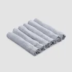 Guardanapos de Linho Pesado com Borda Dobrada, Várias Cores, 6 Peças - Onestini Viadurini