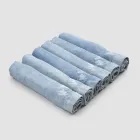 Guardanapos de Linho Pesado com Borda Dobrada, Várias Cores, 6 Peças - Onestini Viadurini