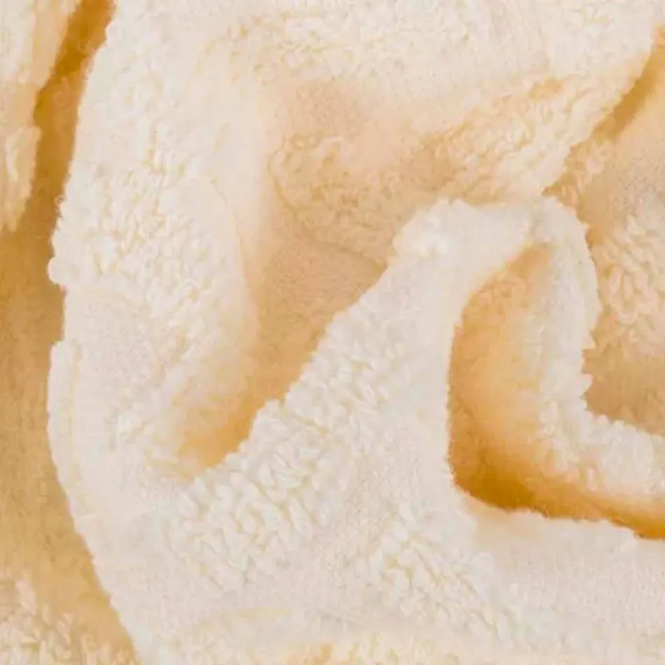 Trio de Toalhas de Banho em Toalha de Algodão Terry, Rosto e Convidado - Ginestra Viadurini