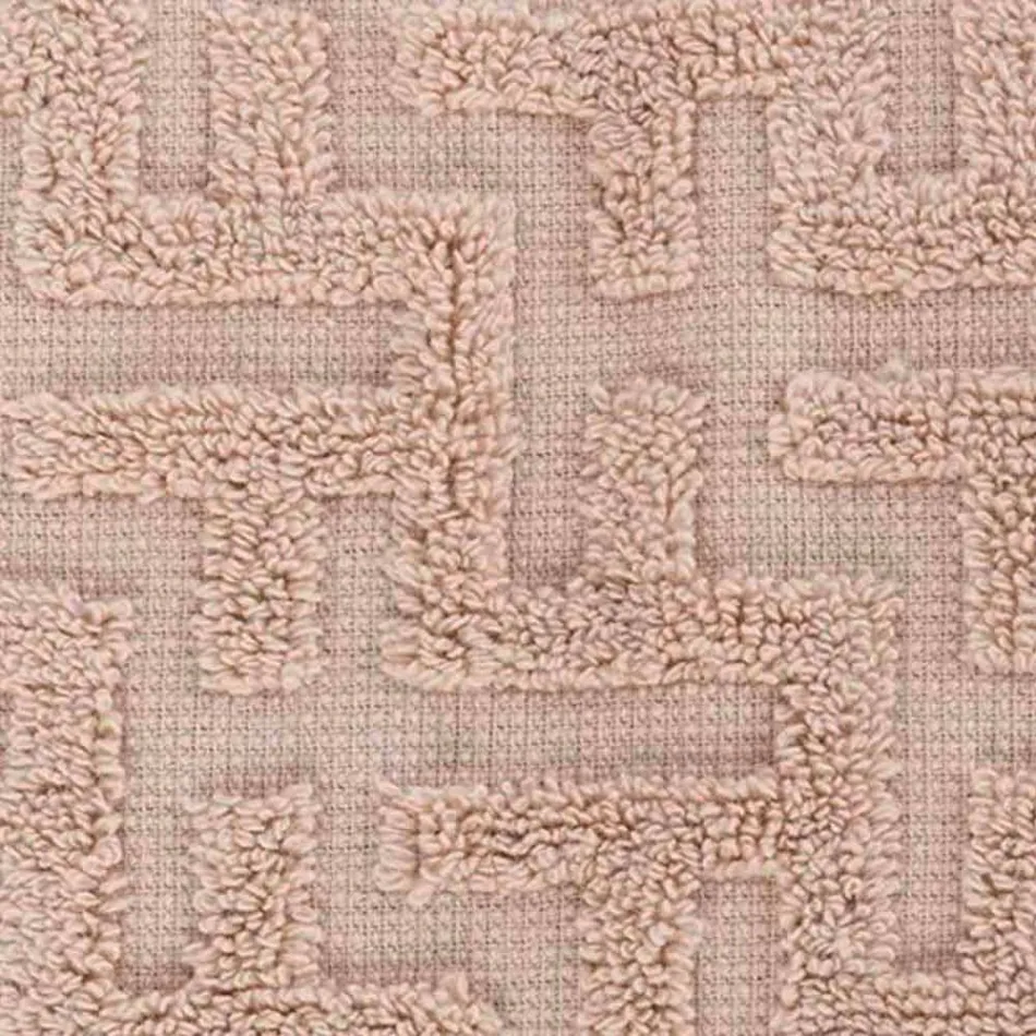 Trio de Toalhas de Banho em Toalha de Algodão Terry, Rosto e Convidado - Ginestra Viadurini