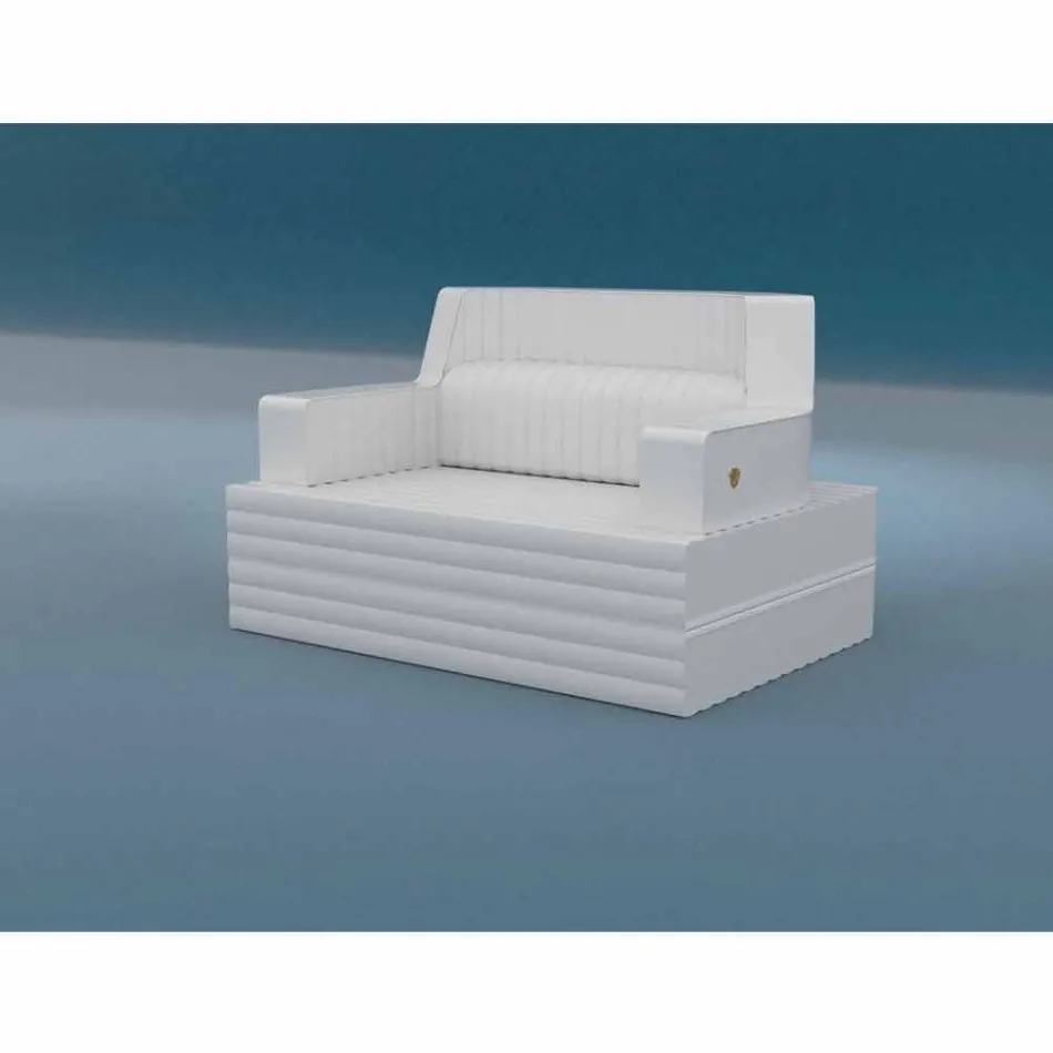 Trona Magnum Design de assento duplo de cadeira flutuante de luxo Viadurini