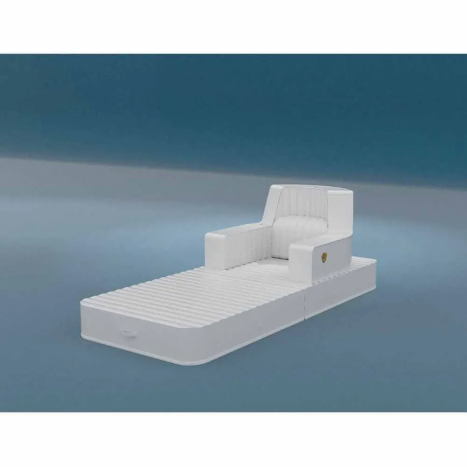 Design de cadeira flutuante Trona branco feito na Itália Viadurini