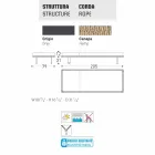 Varaschin Babylon jardim ou cama interior, design moderno Viadurini