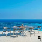 Varaschin Clever poltrona design contemporâneo jardim, 6 peças Viadurini