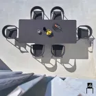 Varaschin Clever poltrona design contemporâneo jardim, 6 peças Viadurini