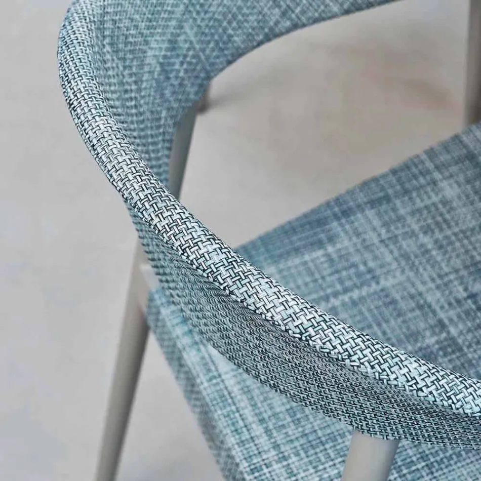 Varaschin Clever poltrona design contemporâneo jardim, 6 peças Viadurini