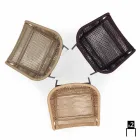 Varaschin Cricket mão-tecido poltrona externa, 2 pcs Viadurini