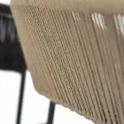 Varaschin Cricket mão-tecido poltrona externa, 2 pcs Viadurini