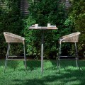 Banqueta alta para exterior com design moderno, conjunto de 2 Cricket by Varaschin