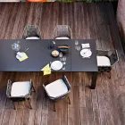 Varaschin Dolmen estendendo mesa de jardim, até 380 cm Viadurini