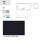 Varaschin Dolmen estendendo mesa de jardim, até 380 cm Viadurini