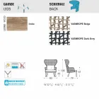 Varaschin Emma poltrona ao ar livre acolchoada de design moderno Viadurini