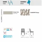 Varaschin Emma cadeira de jardim design em tecido e alumínio Viadurini