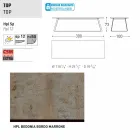 Varaschin Kolonaki moderna mesa de jardim em diferentes tamanhos Viadurini