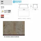 Varaschin Kolonaki moderna mesa de jardim em diferentes tamanhos Viadurini