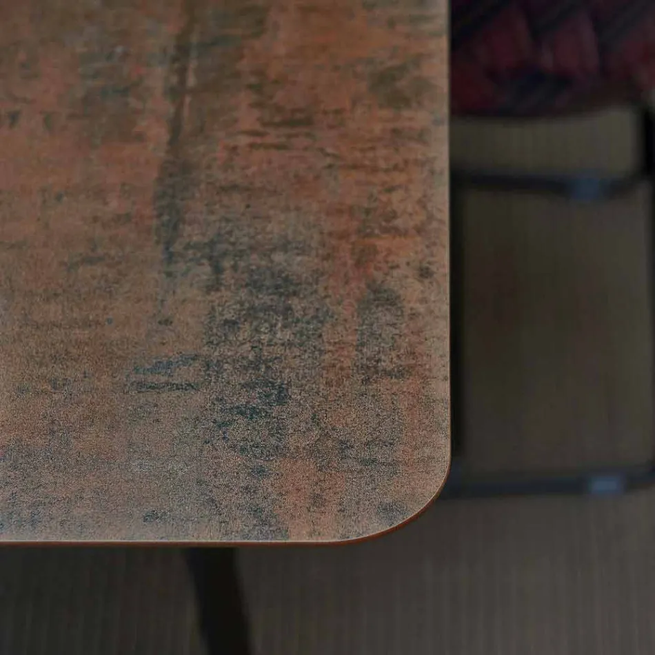 Varaschin Kolonaki moderna mesa de jardim em diferentes tamanhos Viadurini