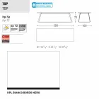 Varaschin Kolonaki moderna mesa de jardim em diferentes tamanhos Viadurini