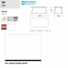 Varaschin Kolonaki moderna mesa de jardim em diferentes tamanhos Viadurini